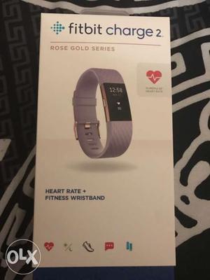 Fitbit charge 2. rose gold series. only 5 days