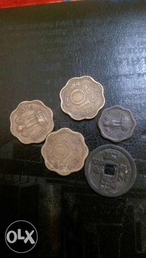 Five Gray Coin Collections