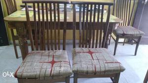 Four Dining Chairs in good condition made of