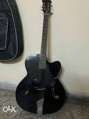 Hobner brand new Acoustic Guitar with cover only in Rs. 
