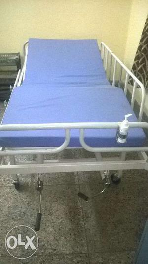 Hospital bed with matters