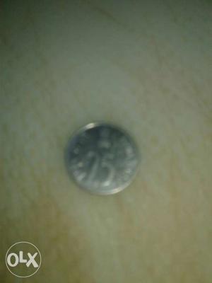 Indian 25 paisa sell