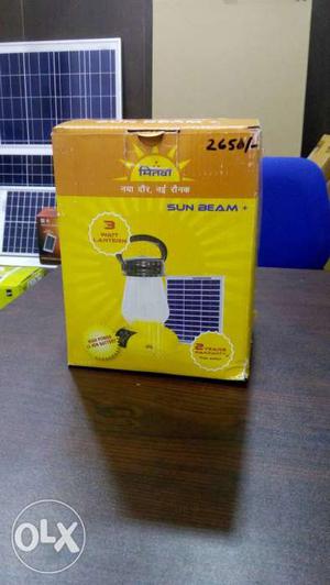 It's not use packed new piese solar light