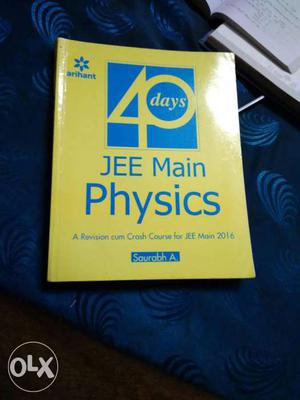 JEE Main crash course book pcm in new condition