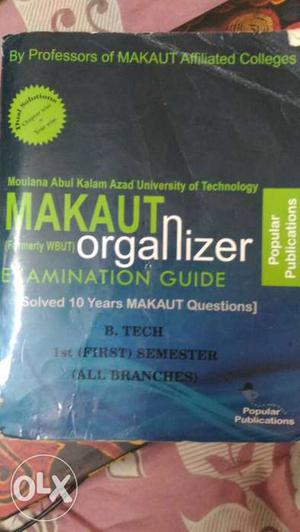 Makaut Organizer Guide Book