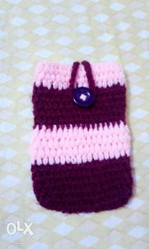 Mobile pouch, handmade