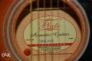 Orange Pluto Acoustic Guitar