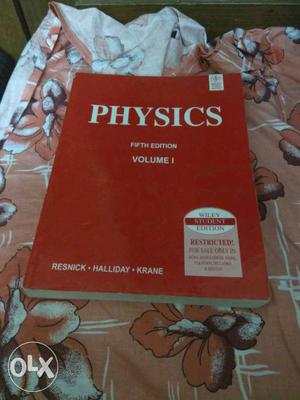 Physics Voluma 1 Fifth Edition Book