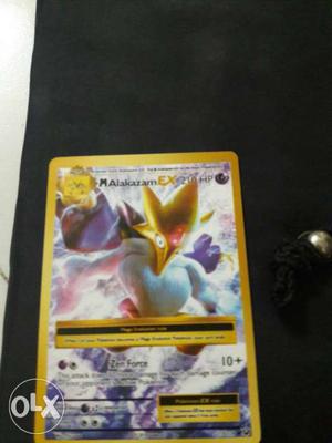 Pokemon Malakazam EX Trading Card
