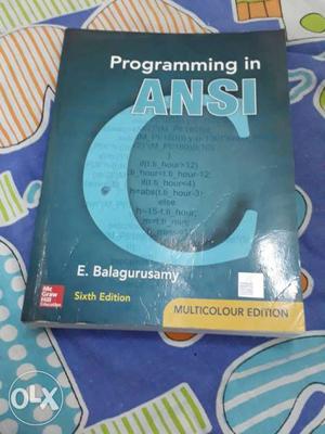 Programming In ANSI C Book