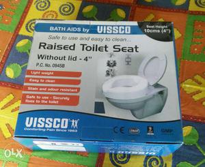 Raised Toilet Seat 4 Inch. Fit to any size english style