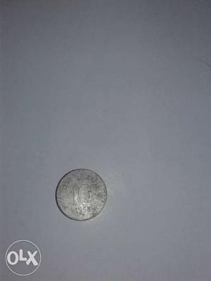 Round Silver  Coin