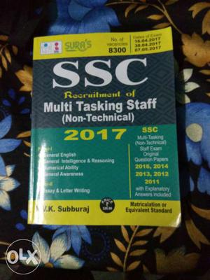 SSC Recruitment Of Multi Tasking Staff 