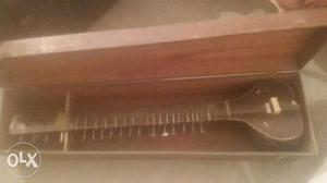 Sitar with Wooden Case