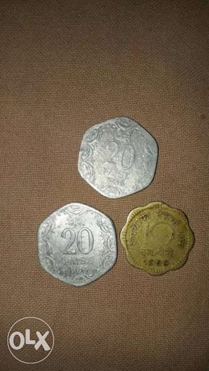 Three Commemorative Coins