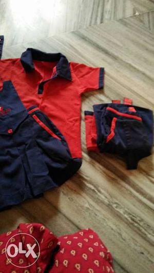 Used bachpan school uniforms size3-5yrs