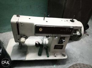 White Singer Sewing Machine