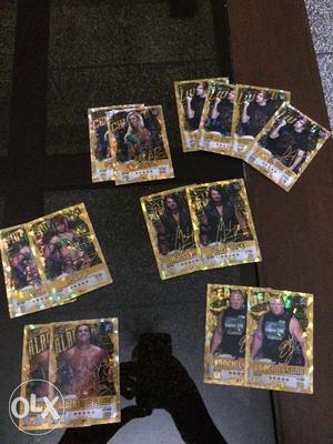 Wwe slam attax takeover all gold