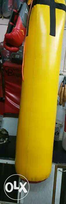 Yellow Leather Training Bag