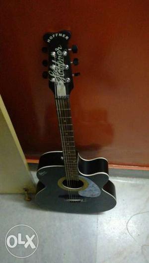 Black Acouistic Guitar