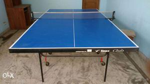 Blue And Black Table Tennis Table