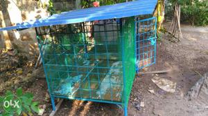 Blue Pet Cage