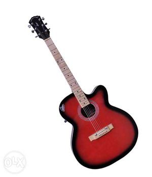 Brand New Signature Red Accoustic Guiter