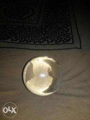 Clear And White Marble Toy