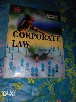 Corporate law book in brand new look