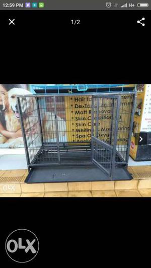 Heavy Free size Dogs Cages available