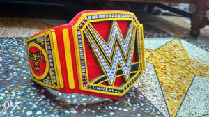 Home made WWE Universal Championship​ with removable Side