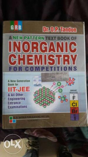 Inorganic Chemistry for JEE MAINS and ADVANCE