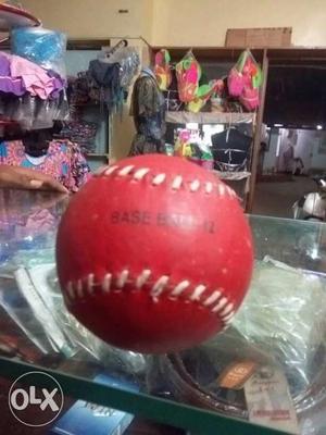 Red And White Baseball