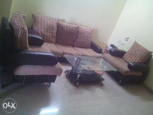 Sofa set with Center Table