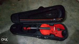 Violin with rosin, bow and case Sg Musical 3 months old..one