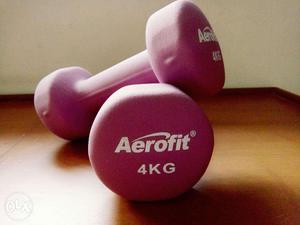 Aerofit Dumbbells 2 pieces - good condition