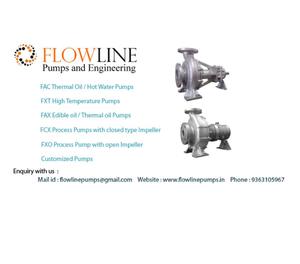 Air cooled thermic fluid pumps, Air cooled thermal iol pumps