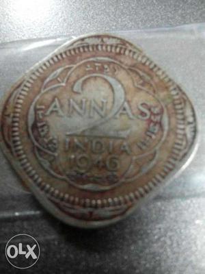  Anna India Coin