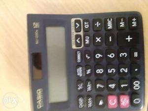 Black Casio Desk Calculator
