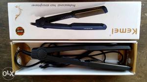 Black Kemei Hair Straight Iron