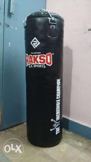 Black Rakso Heavy Bag (Not used ht: 116 cm)