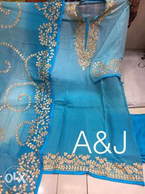 Blue Pakistani suit Brand new