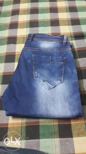 Blue Stone Wash Jeans