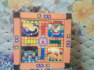 Brown And Red Kids Board Game