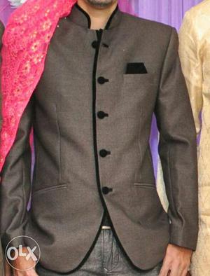 Brown Blazer... M size... only one time use..
