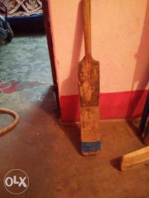Brown Croquet Bat mrf duse bat for play cricket