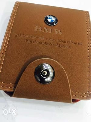 Brown Leather BMW Keyfob