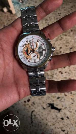 Casio edifice chronograph watch