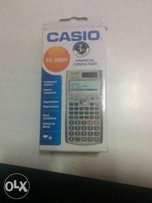 Casio fc-200v fresh fully packed not used