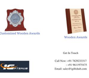 Customized Wooden Awards Bangalore